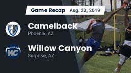 Recap: Camelback  vs. Willow Canyon  2019