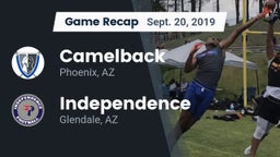 Recap: Camelback  vs. Independence  2019