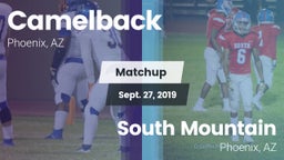 Matchup: Camelback vs. South Mountain  2019