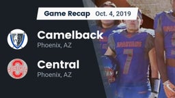 Recap: Camelback  vs. Central  2019