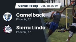 Recap: Camelback  vs. Sierra Linda  2019