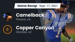 Recap: Camelback  vs. Copper Canyon  2021