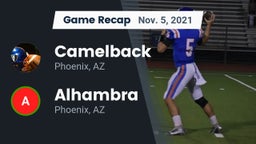 Recap: Camelback  vs. Alhambra  2021