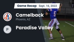 Recap: Camelback  vs. Paradise Valley  2022