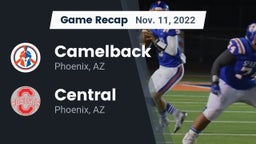 Recap: Camelback  vs. Central  2022