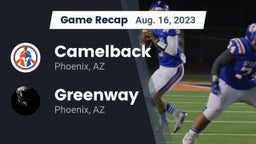 Recap: Camelback  vs. Greenway  2023