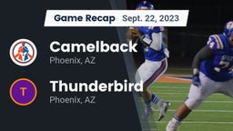 Recap: Camelback  vs. Thunderbird  2023