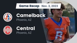 Recap: Camelback  vs. Central  2023
