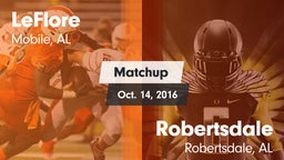 Matchup: LeFlore vs. Robertsdale  2016