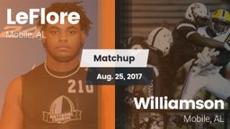 Matchup: LeFlore vs. Williamson  2017