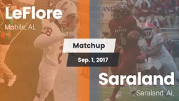 Matchup: LeFlore vs. Saraland  2017