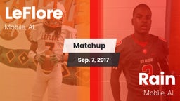 Matchup: LeFlore vs. Rain  2017