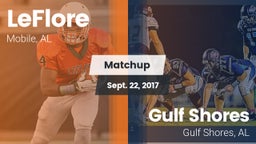 Matchup: LeFlore vs. Gulf Shores  2017