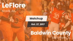 Matchup: LeFlore vs. Baldwin County  2017