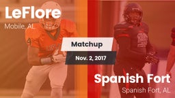 Matchup: LeFlore vs. Spanish Fort  2017