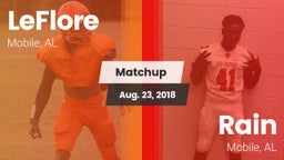 Matchup: LeFlore vs. Rain  2018