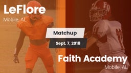 Matchup: LeFlore vs. Faith Academy  2018