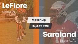 Matchup: LeFlore vs. Saraland  2018