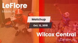 Matchup: LeFlore vs. Wilcox Central  2018