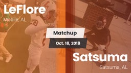 Matchup: LeFlore vs. Satsuma  2018