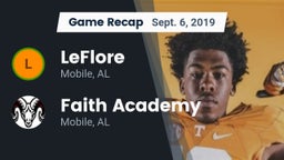 Recap: LeFlore  vs. Faith Academy  2019