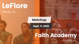 Matchup: LeFlore vs. Faith Academy  2020