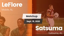 Matchup: LeFlore vs. Satsuma  2020
