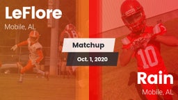 Matchup: LeFlore vs. Rain  2020
