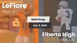 Matchup: LeFlore vs. Elberta High  2020
