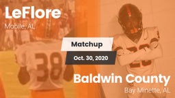 Matchup: LeFlore vs. Baldwin County  2020