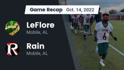 Recap: LeFlore  vs. Rain  2022