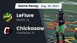 Recap: LeFlore  vs. Chickasaw  2023