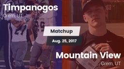 Matchup: Timpanogos vs. Mountain View  2017