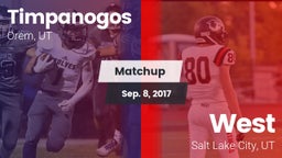 Matchup: Timpanogos vs. West  2017
