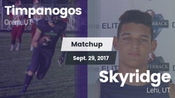 Matchup: Timpanogos vs. Skyridge  2017