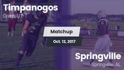 Matchup: Timpanogos vs. Springville  2017