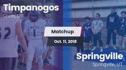 Matchup: Timpanogos vs. Springville  2018