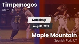 Matchup: Timpanogos vs. Maple Mountain  2019