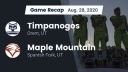 Recap: Timpanogos  vs. Maple Mountain  2020