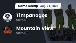Recap: Timpanogos  vs. Mountain View  2020