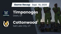 Recap: Timpanogos  vs. Cottonwood  2020
