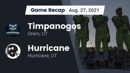 Recap: Timpanogos  vs. Hurricane  2021