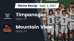 Recap: Timpanogos  vs. Mountain View  2021