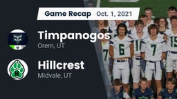 Recap: Timpanogos  vs. Hillcrest   2021