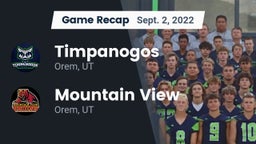 Recap: Timpanogos  vs. Mountain View  2022