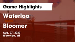 Waterloo  vs Bloomer  Game Highlights - Aug. 27, 2022