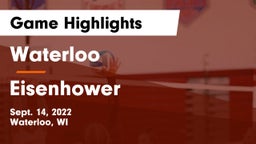 Waterloo  vs Eisenhower  Game Highlights - Sept. 14, 2022