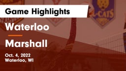 Waterloo  vs Marshall  Game Highlights - Oct. 4, 2022