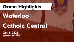 Waterloo  vs Catholc Central Game Highlights - Oct. 8, 2022