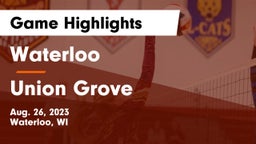 Waterloo  vs Union Grove  Game Highlights - Aug. 26, 2023